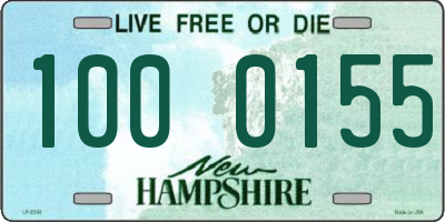 NH license plate 1000155