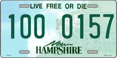 NH license plate 1000157