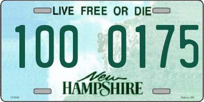 NH license plate 1000175