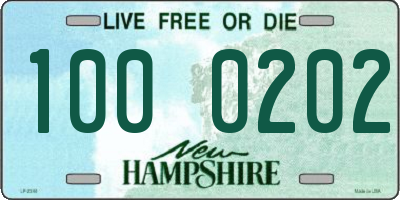 NH license plate 1000202