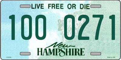 NH license plate 1000271