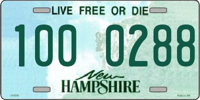 NH license plate 1000288