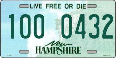 NH license plate 1000432