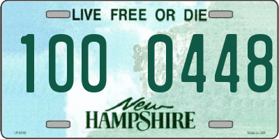 NH license plate 1000448