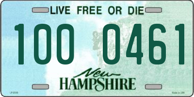 NH license plate 1000461