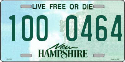 NH license plate 1000464