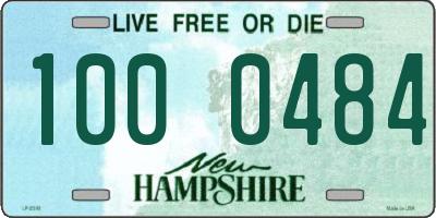 NH license plate 1000484