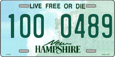 NH license plate 1000489