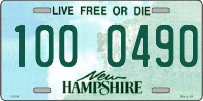 NH license plate 1000490