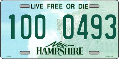 NH license plate 1000493