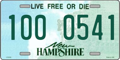 NH license plate 1000541