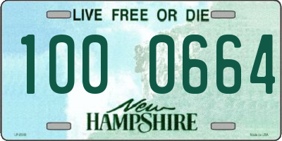 NH license plate 1000664