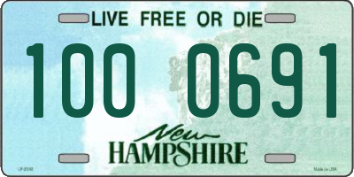 NH license plate 1000691