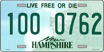 NH license plate 1000762