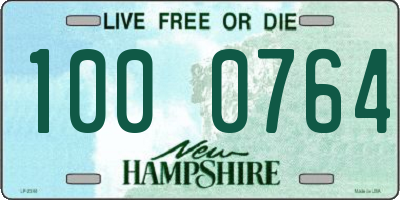 NH license plate 1000764