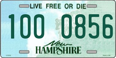 NH license plate 1000856