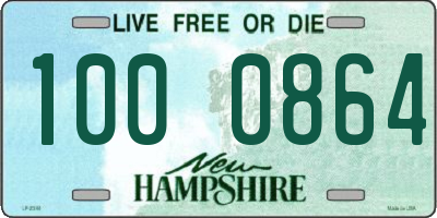 NH license plate 1000864