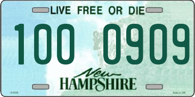 NH license plate 1000909