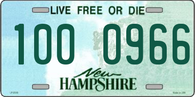 NH license plate 1000966