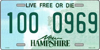 NH license plate 1000969