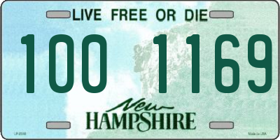 NH license plate 1001169