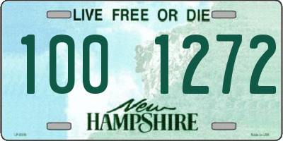 NH license plate 1001272