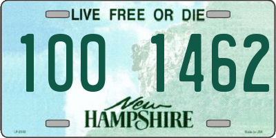 NH license plate 1001462