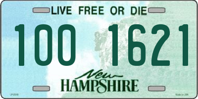 NH license plate 1001621