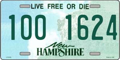 NH license plate 1001624