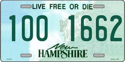 NH license plate 1001662