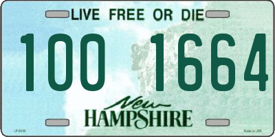 NH license plate 1001664