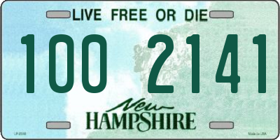 NH license plate 1002141