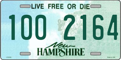 NH license plate 1002164