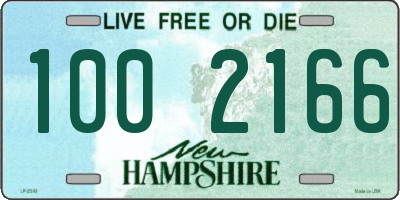 NH license plate 1002166