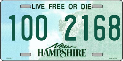 NH license plate 1002168