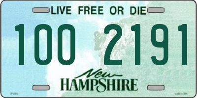 NH license plate 1002191