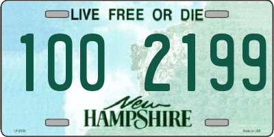 NH license plate 1002199