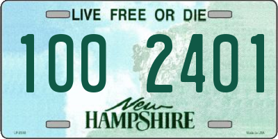 NH license plate 1002401