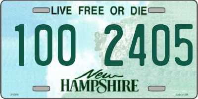 NH license plate 1002405