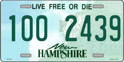 NH license plate 1002439