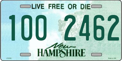 NH license plate 1002462