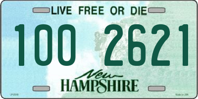 NH license plate 1002621