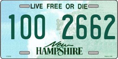 NH license plate 1002662