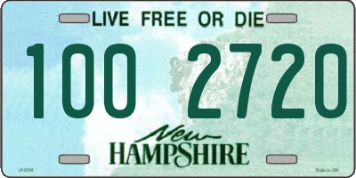 NH license plate 1002720