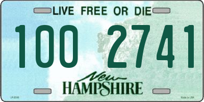 NH license plate 1002741