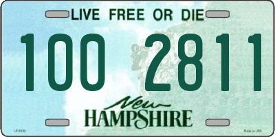 NH license plate 1002811