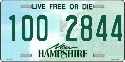 NH license plate 1002844