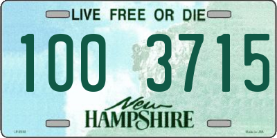 NH license plate 1003715