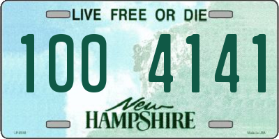 NH license plate 1004141