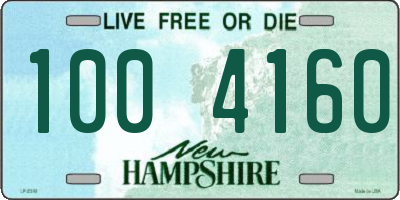 NH license plate 1004160